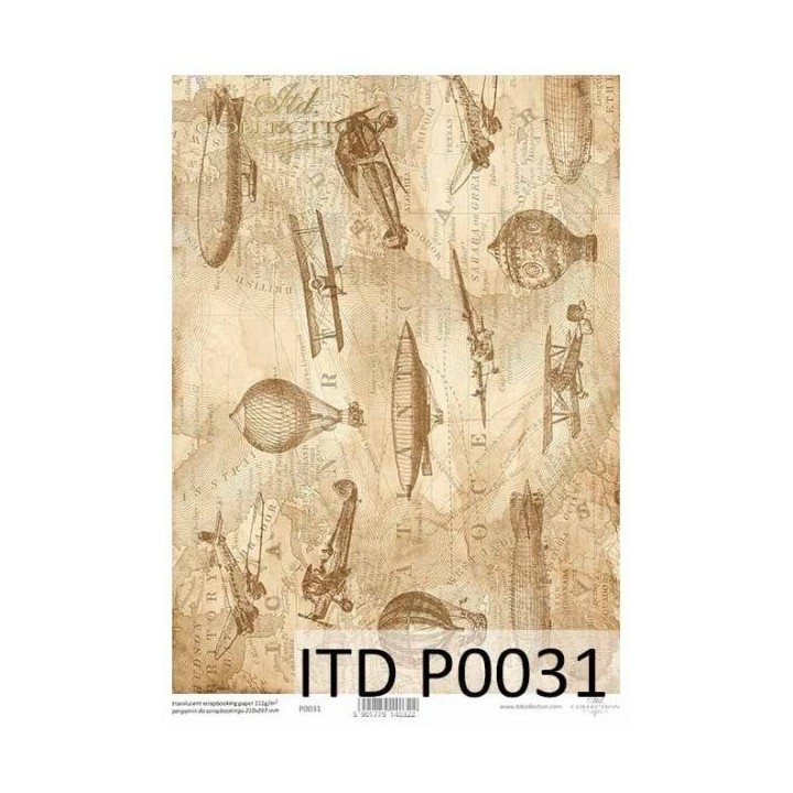 Translucent scrapbookpapier P0031