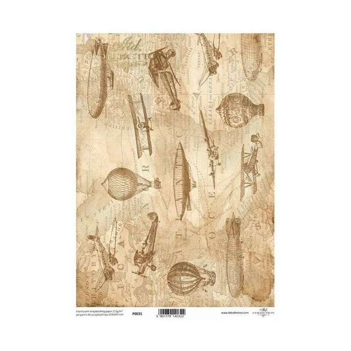 Translucent scrapbookpapier P0031