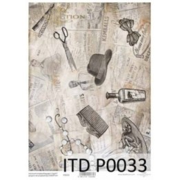 Doorzichtig scrapbookpapier P0033