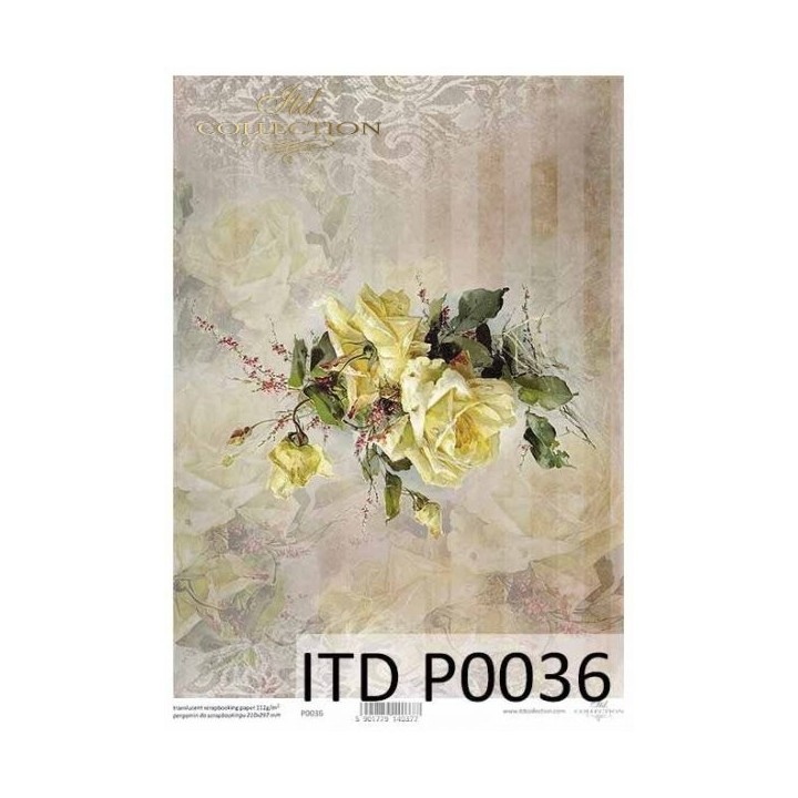 Translucent scrapbookpapier P0036