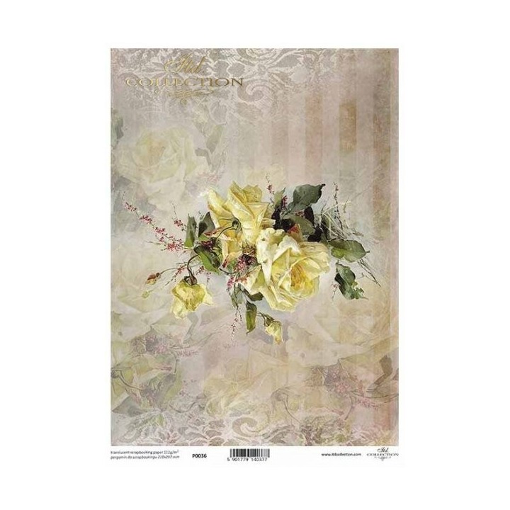 Translucent scrapbookpapier P0036