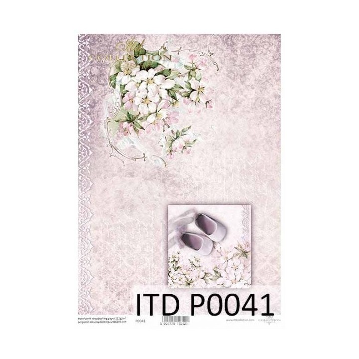 Translucent scrapbookingpapier P0041