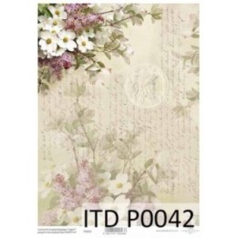 Translucent scrapbookingpapier P0042