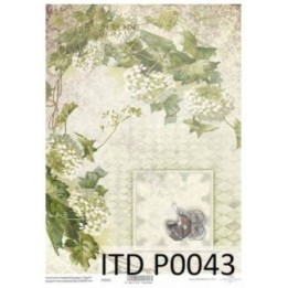 Doorzichtig scrapbookpapier P0043