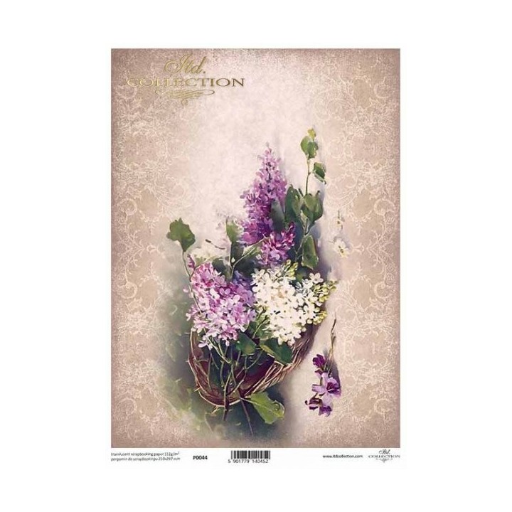 Translucent scrapbookpapier P0044