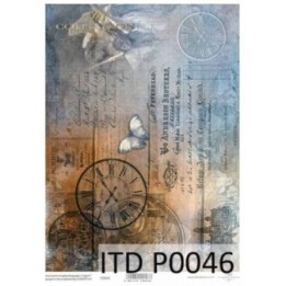 Translucent scrapbookpapier P0046