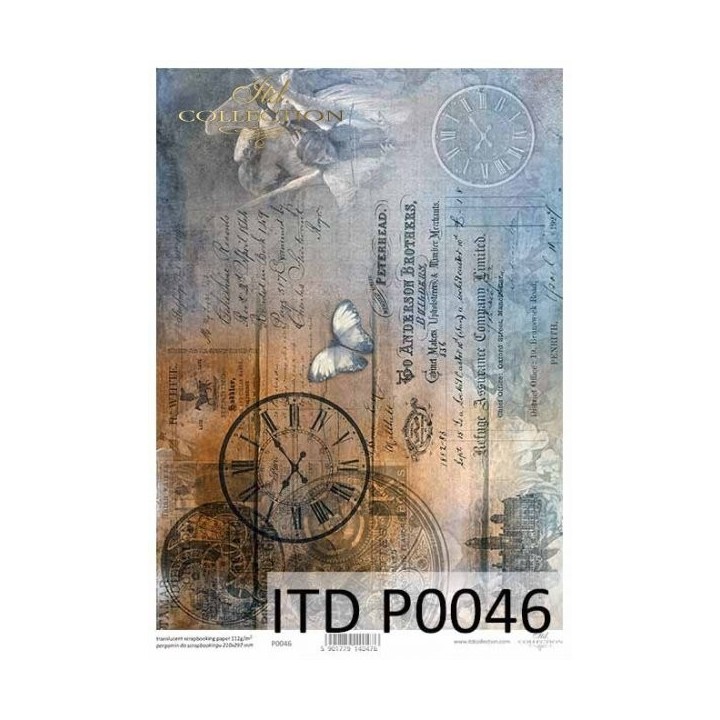 Translucent scrapbookpapier P0046