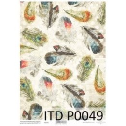 Translucent scrapbookpapier P0049