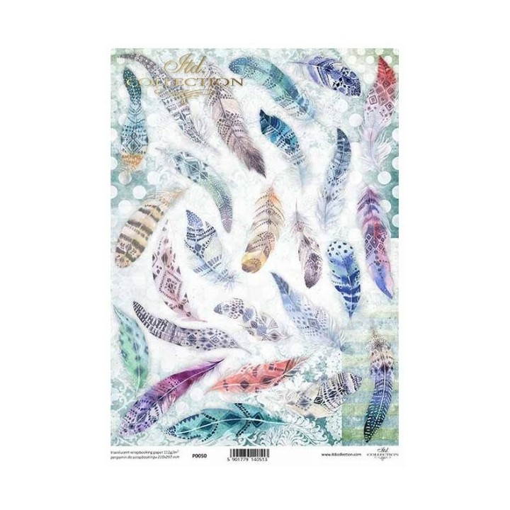 Translucent scrapbookpapier P0050