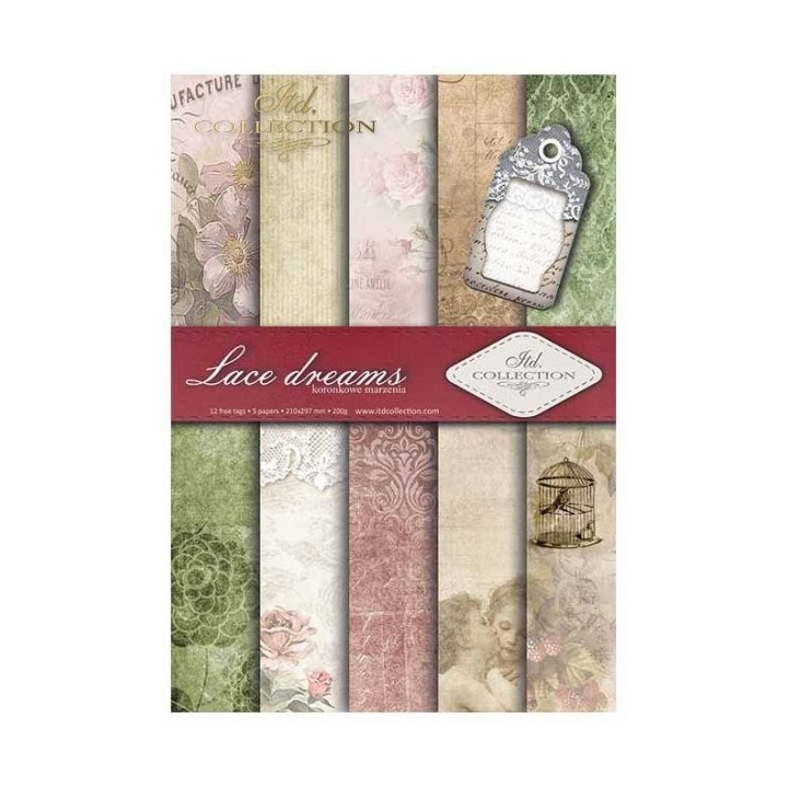 Scrapbookingpapier SCRAP-006 ''Kantdromen''