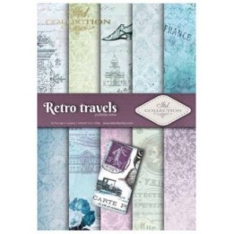 Scrapbookingpapier SCRAP-007 ''Retro reizen''