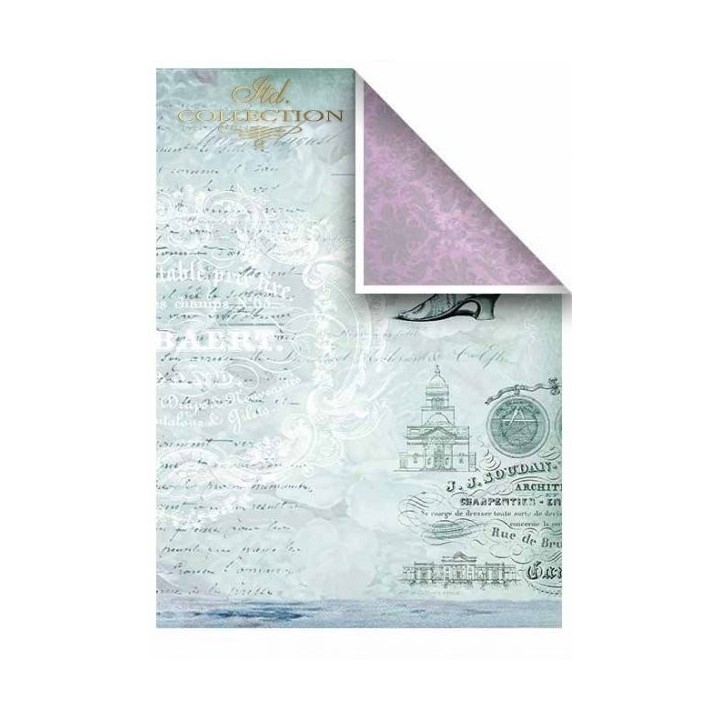 Scrapbookingpapier SCRAP-007 ''Retro reizen''