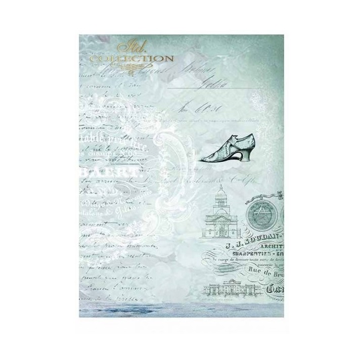 Scrapbookingpapier SCRAP-007 ''Retro reizen''