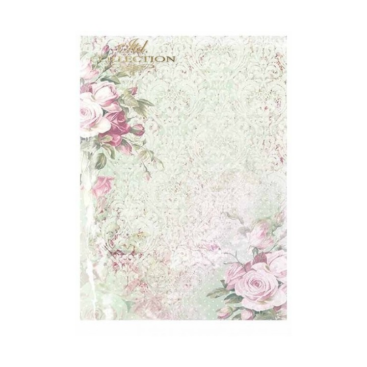Scrapbookingpapier SCRAP-008 ''Mooie rozen''