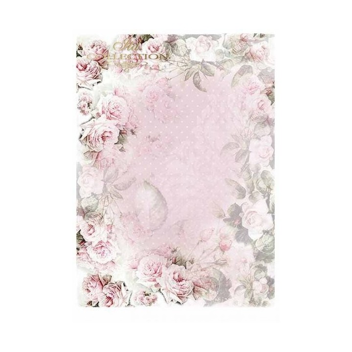 Scrapbookingpapier SCRAP-008 ''Mooie rozen''