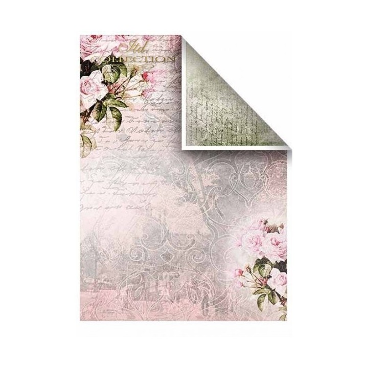 Scrapbookingpapier SCRAP-008 ''Mooie rozen''