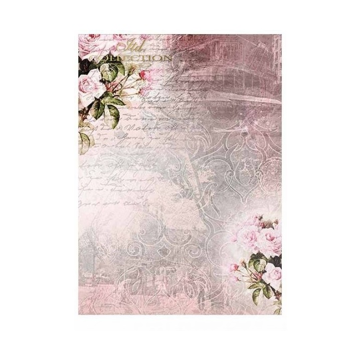 Scrapbookingpapier SCRAP-008 ''Mooie rozen''