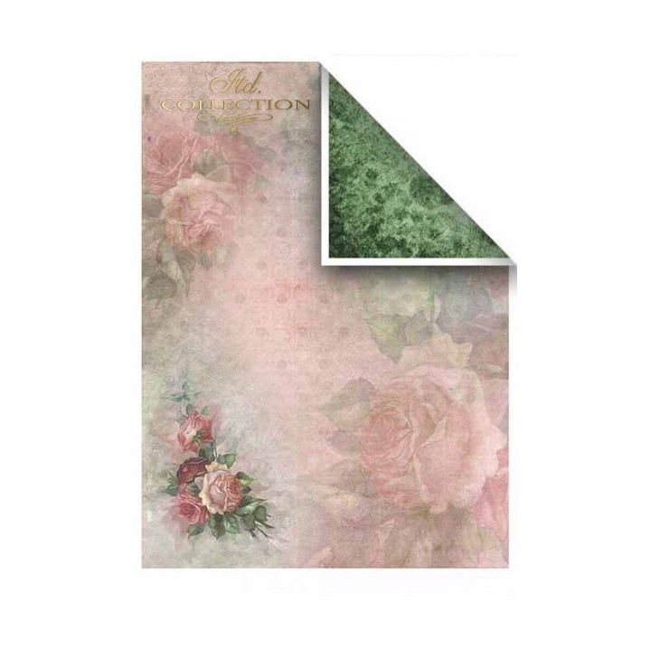 Scrapbookingpapier SCRAP-009 ''Romantische tuin''