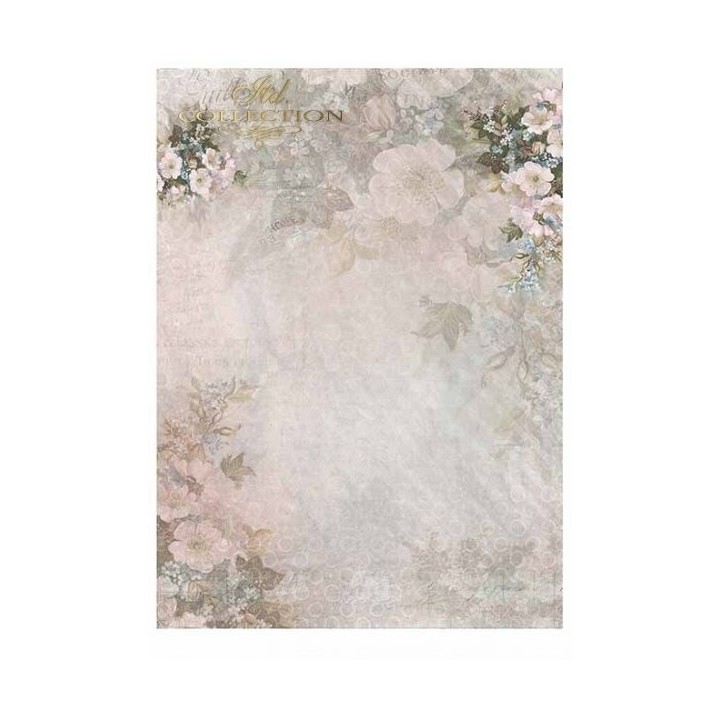 Scrapbookingpapier SCRAP-009 ''Romantische tuin''