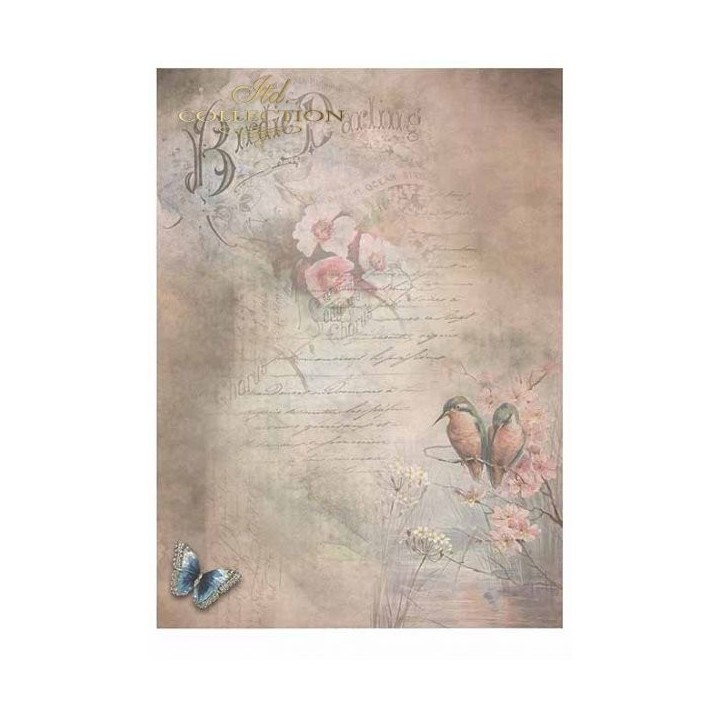 Scrapbookingpapier SCRAP-011 ''Avondtijd''