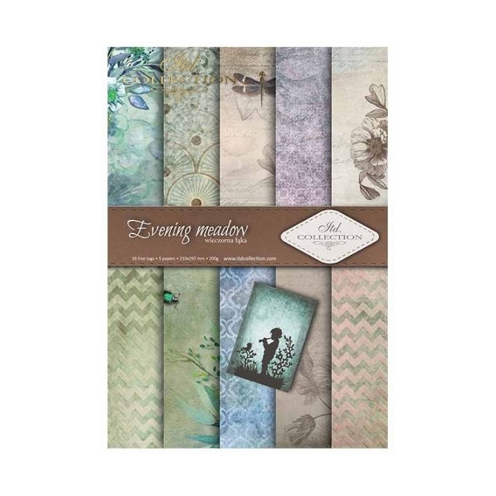 Scrapbookingpapier SCRAP-012 ''Avondweide''