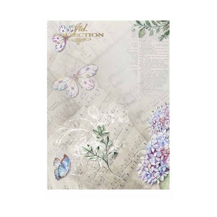 Scrapbookingpapier SCRAP-013 ''Purple rhapsody''
