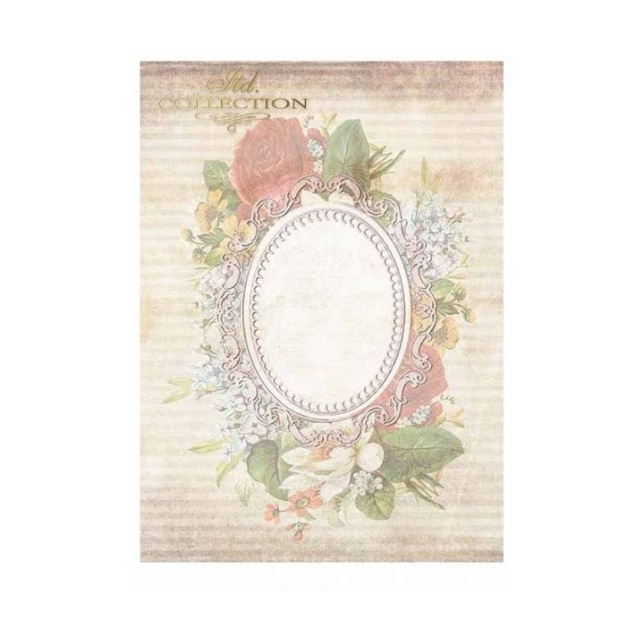 Scrapbookingpapier SCRAP-015 ''Franse meisjes''