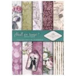 Scrapbookingpapier SCRAP-017 ''Zullen we tango dansen?''
