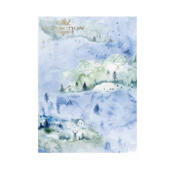 Scrapbookingpapier SCRAP-018 ''Winterdieren''