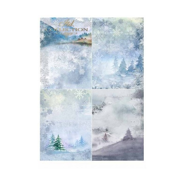 Scrapbookingpapier SCRAP-019 ''Winter''