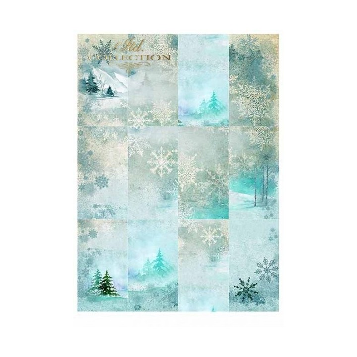 Scrapbookingpapier SCRAP-019 ''Winter''