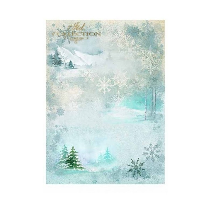 Scrapbookingpapier SCRAP-019 ''Winter''