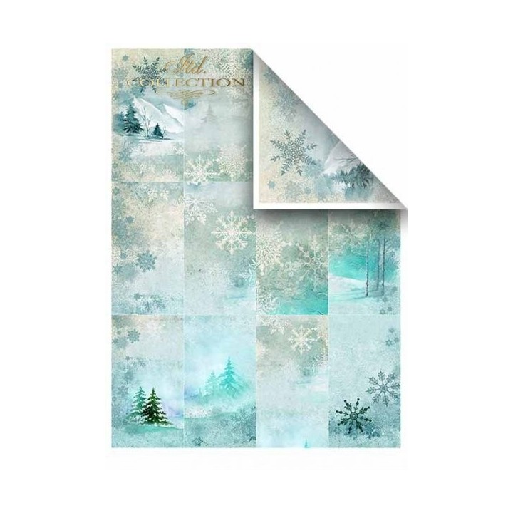 Scrapbookingpapier SCRAP-019 ''Winter''