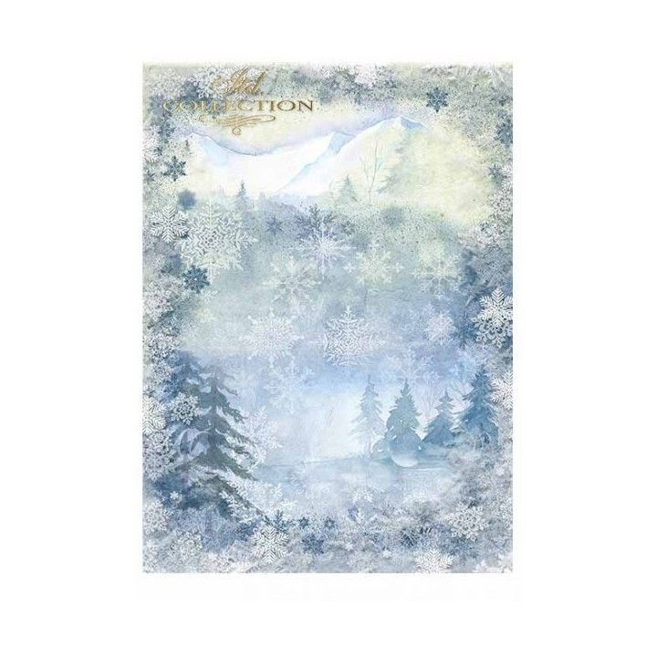 Scrapbookingpapier SCRAP-019 ''Winter''