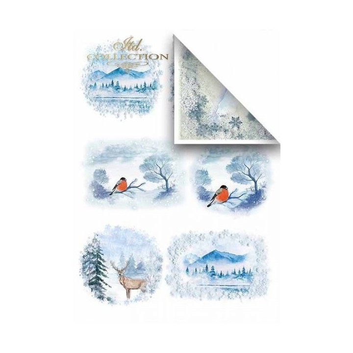 Scrapbookingpapier SCRAP-019 ''Winter''