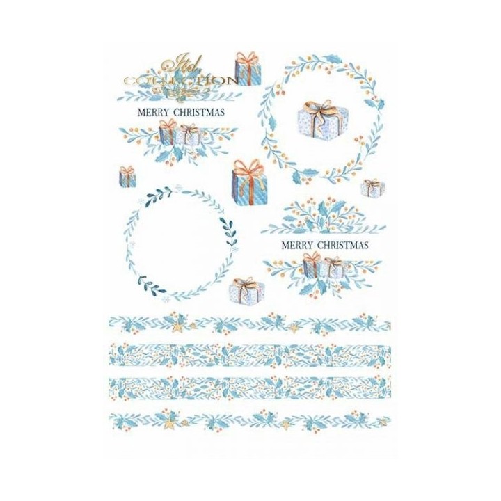 Scrapbookingpapier SCRAP-020 ''Adventskrans''