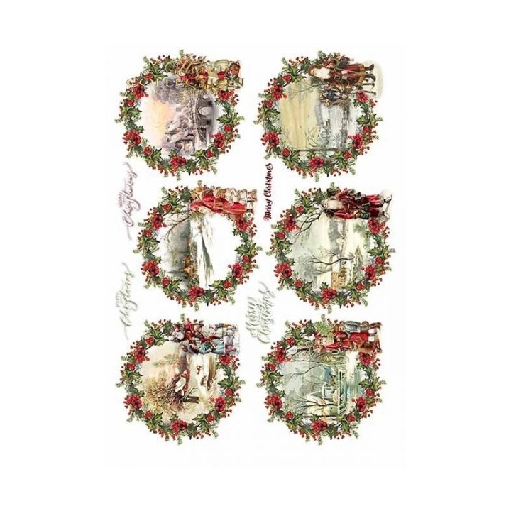Scrapbookingpapier SCRAP-021 ''Merry Christmas''