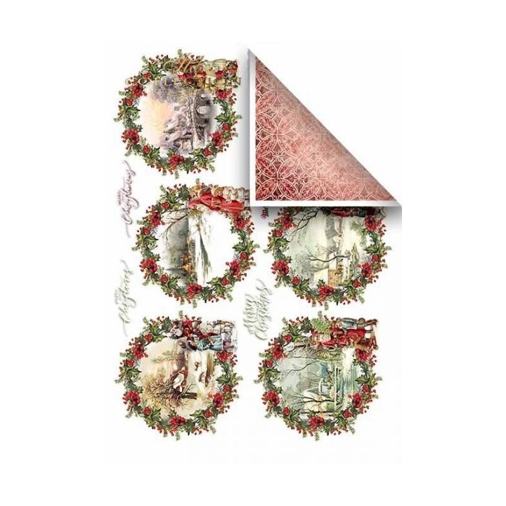 Scrapbookingpapier SCRAP-021 ''Merry Christmas''