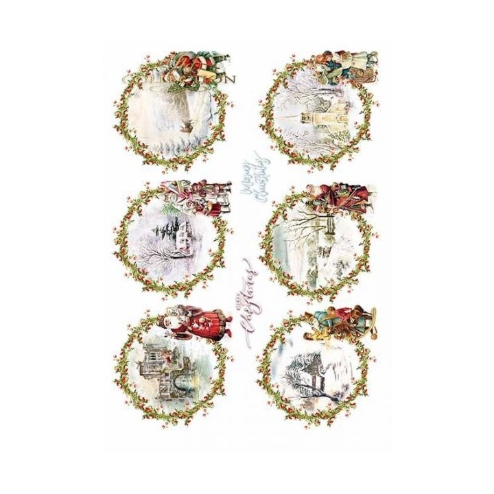Scrapbookingpapier SCRAP-021 ''Merry Christmas''