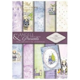 Scrapbookingpapier SCRAP-022 ''Engelen & Cadeautjes''