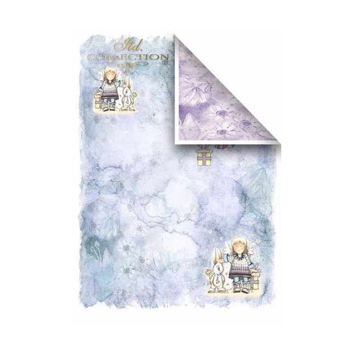 Scrapbookingpapier SCRAP-022 ''Engelen & Cadeautjes''