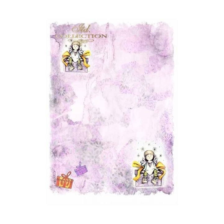 Scrapbookingpapier SCRAP-022 ''Engelen & Cadeautjes''