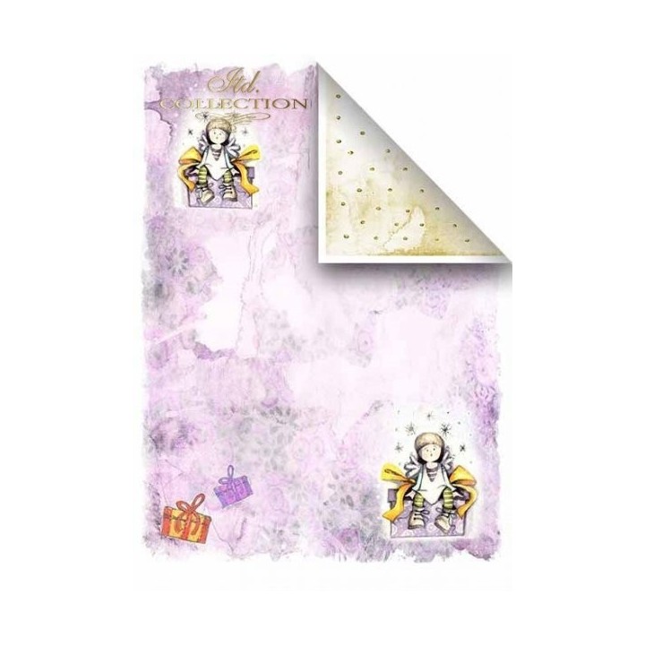 Scrapbookingpapier SCRAP-022 ''Engelen & Cadeautjes''