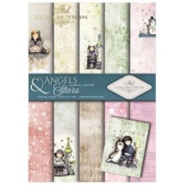 Scrapbookingpapier SCRAP-024 ''Engelen & Sterren''