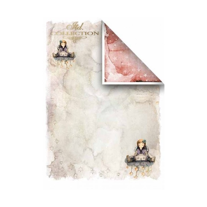 Scrapbookingpapier SCRAP-024 ''Engelen & Sterren''