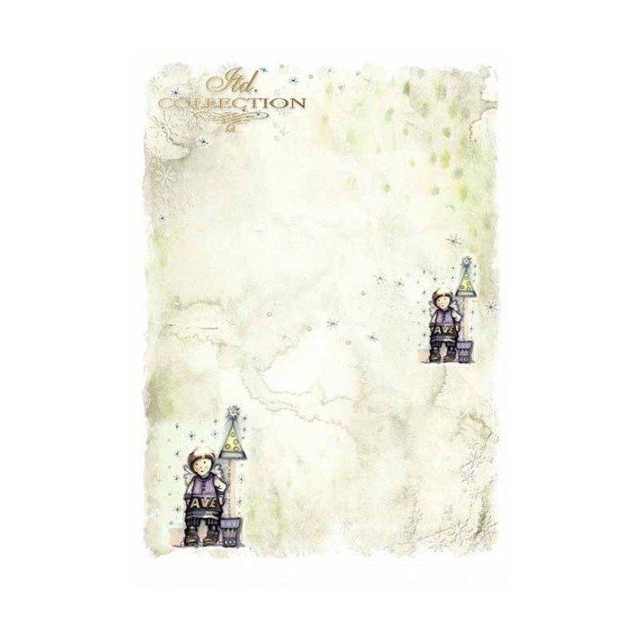 Scrapbookingpapier SCRAP-024 ''Engelen & Sterren''