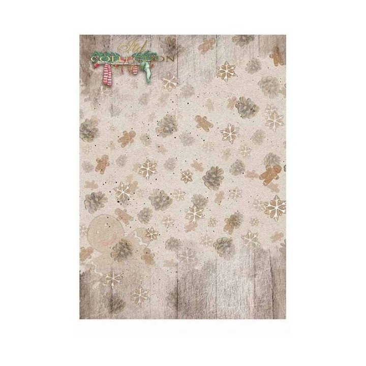 Scrapbookingpapier SCRAP-026 ''Kerstspeelgoed''