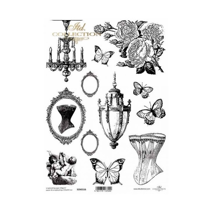 scrapbookpapier SSCM0116
