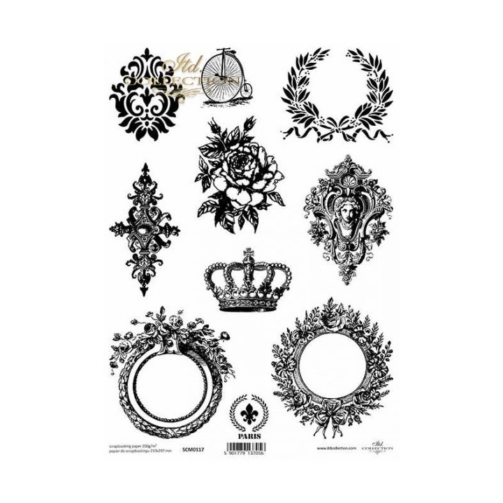 scrapbookpapier SSCM0117