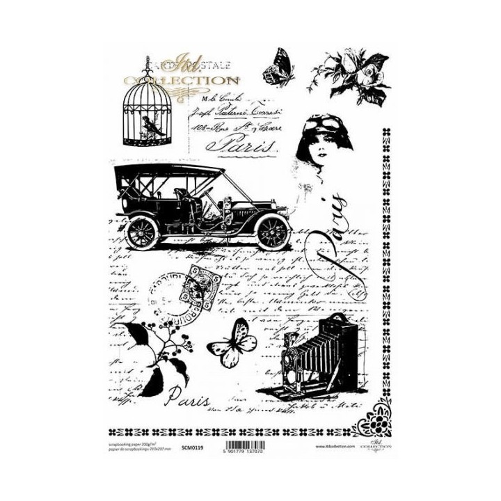 scrapbookpapier SSCM0119